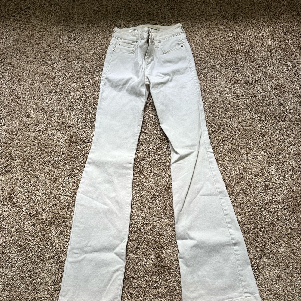 Joe's Jeans White Flare Wide Leg